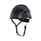 Defender Safety Safety Helmets, H2 Series, Acrylonitrile Butadiene Styrene (ABS), Ratchet, Type 2, Class E, Black H2-EH-06 - alternate 1